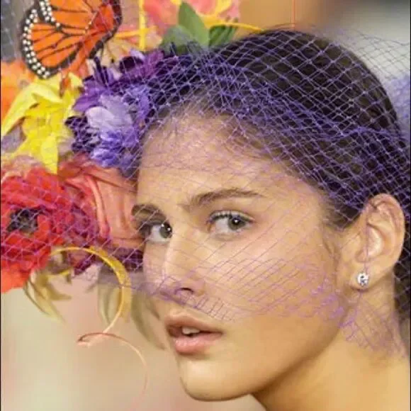 Ralph Lauren Floral Multi Silk Chiffon Ruffled Trumpet Skirt - Picture 11 of 15